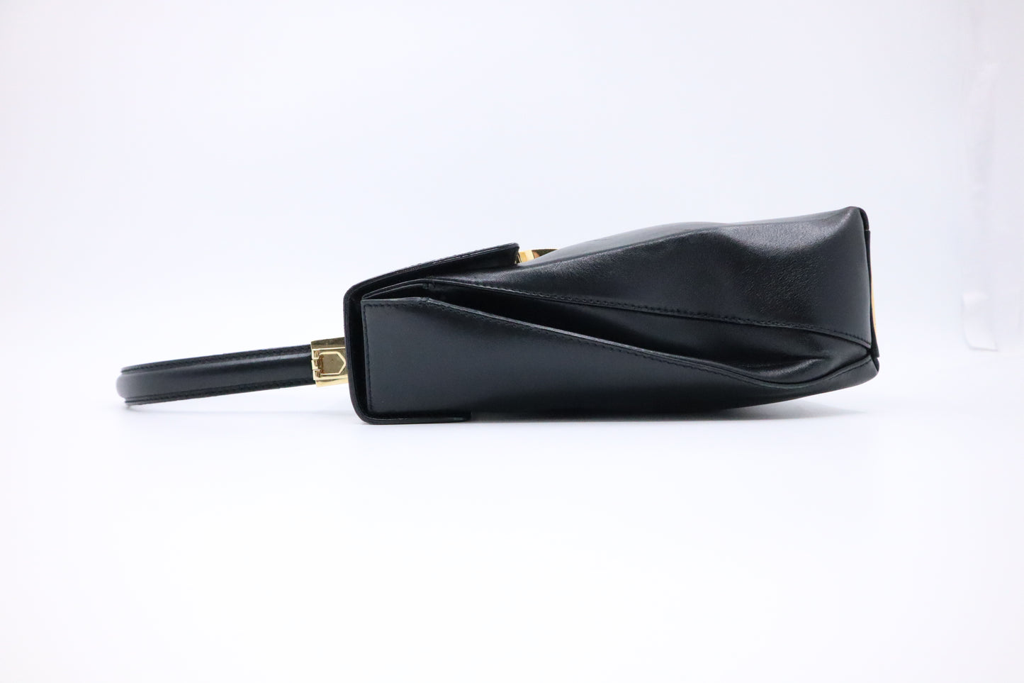 Ferragamo Tote Bag in Black Leather