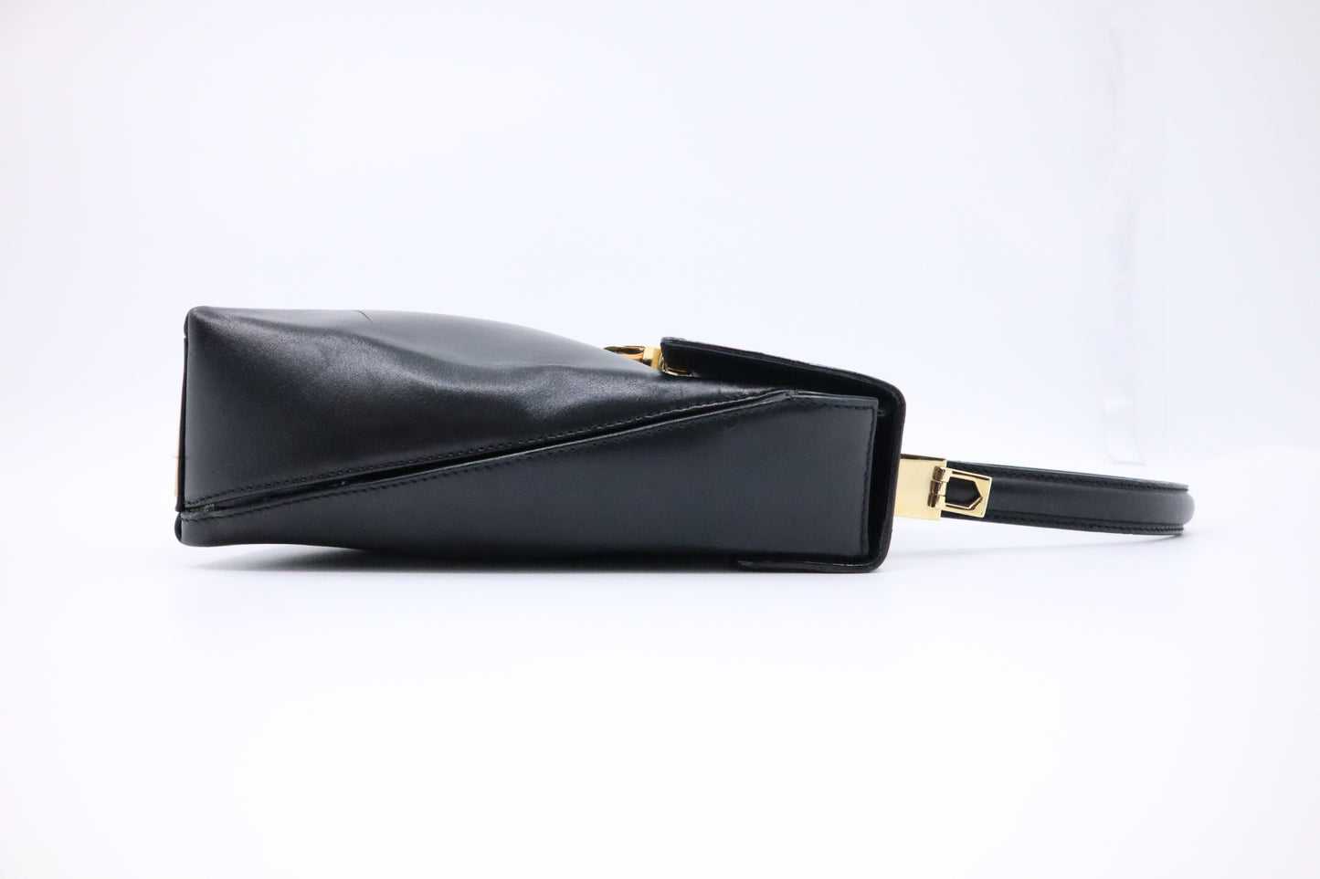 Ferragamo Tote Bag in Black Leather