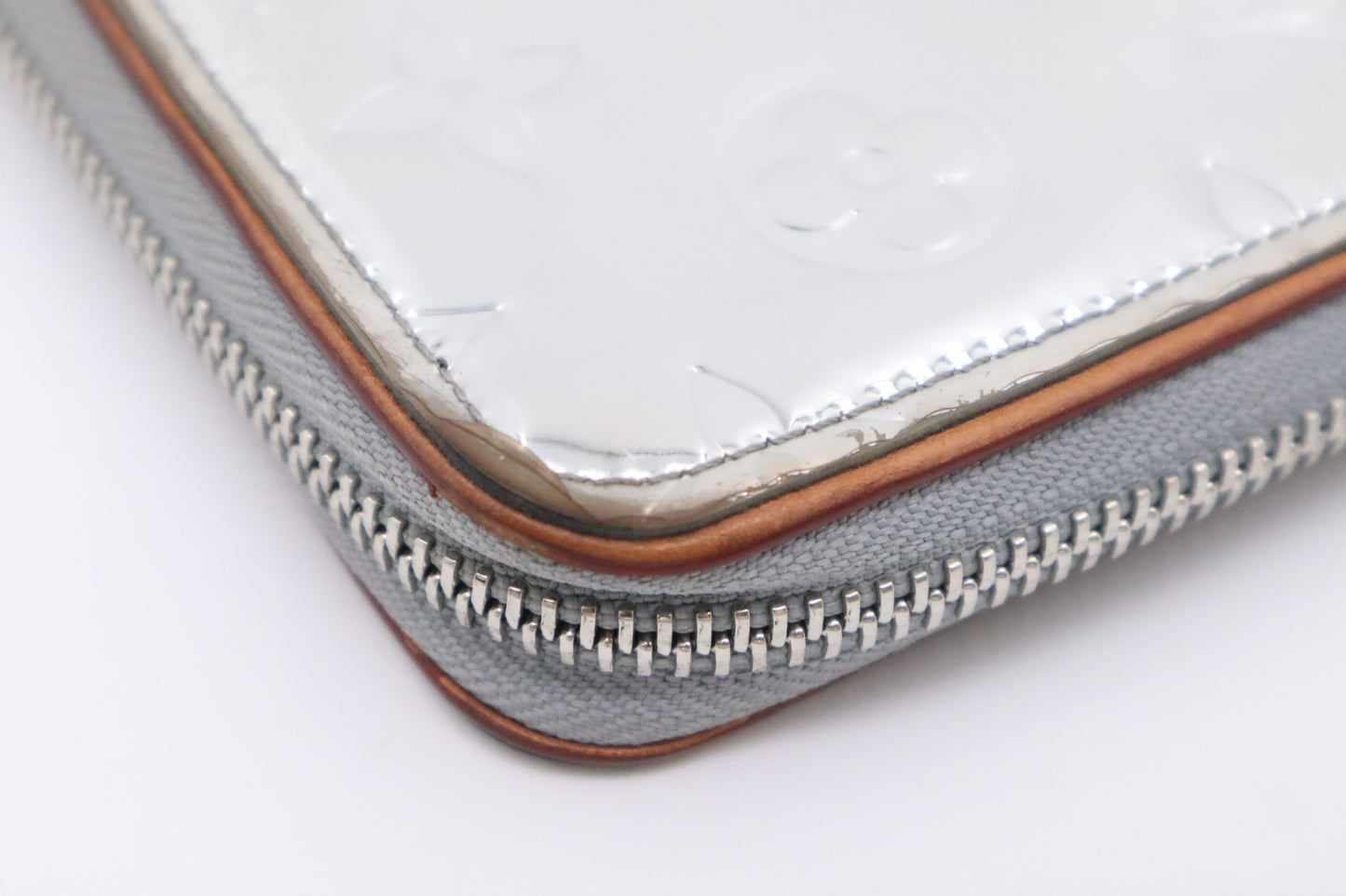 Louis Vuitton Zippy Vertical Wallet in Monogram Mirror Canvas