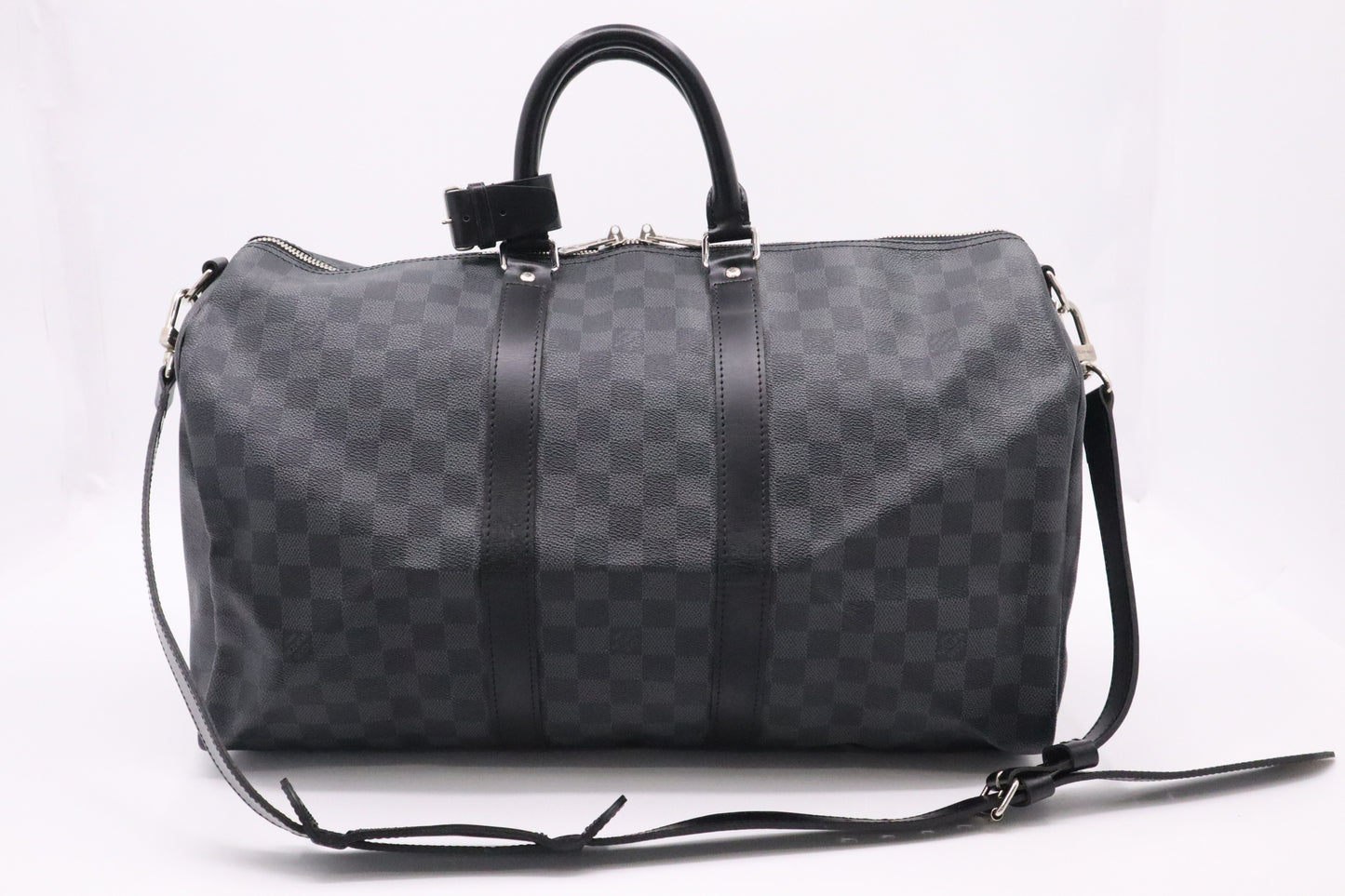 Louis Vuitton Keepall 45 Bandouliere in Damier Graphite Canvas