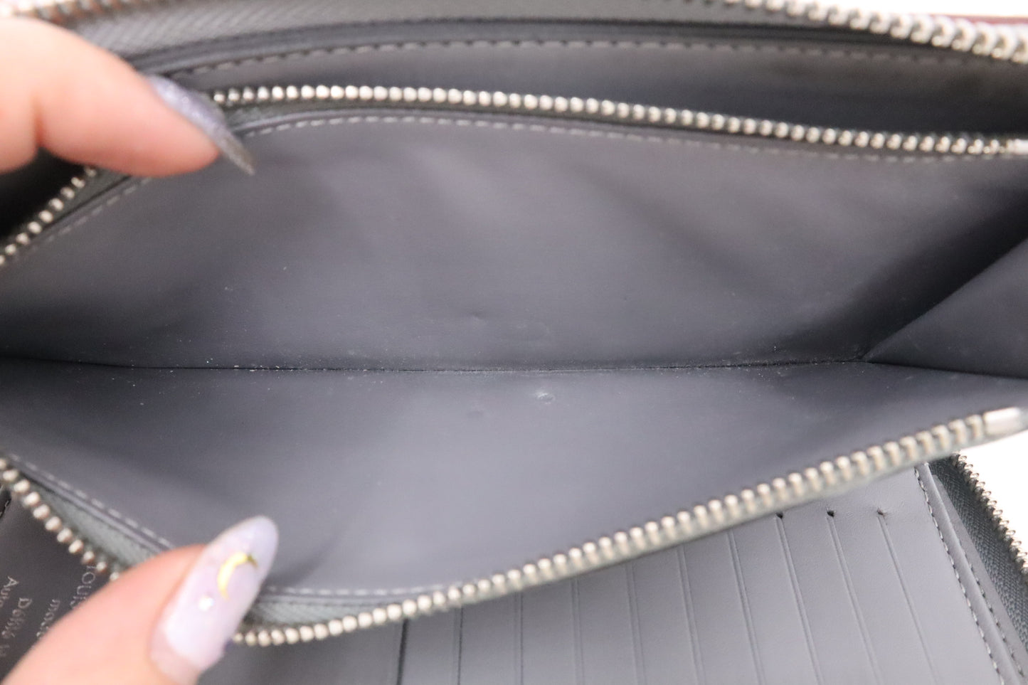 Louis Vuitton Zippy Vertical Wallet in Monogram Mirror Canvas