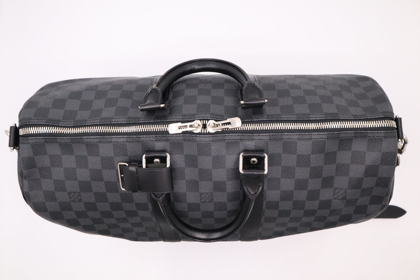 Louis Vuitton Keepall 45 Bandouliere in Damier Graphite Canvas