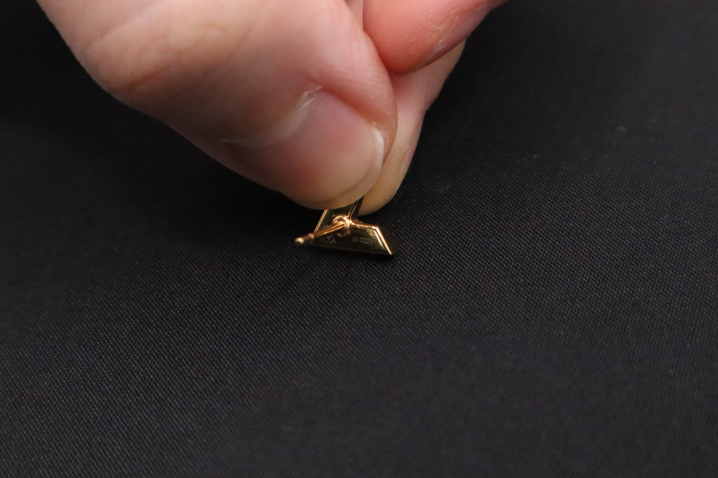 Louis Vuitton Essential V Stud Earrings