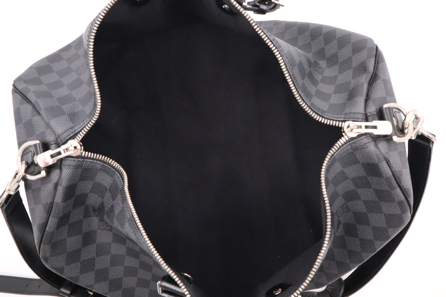 Louis Vuitton Keepall 45 Bandouliere in Damier Graphite Canvas