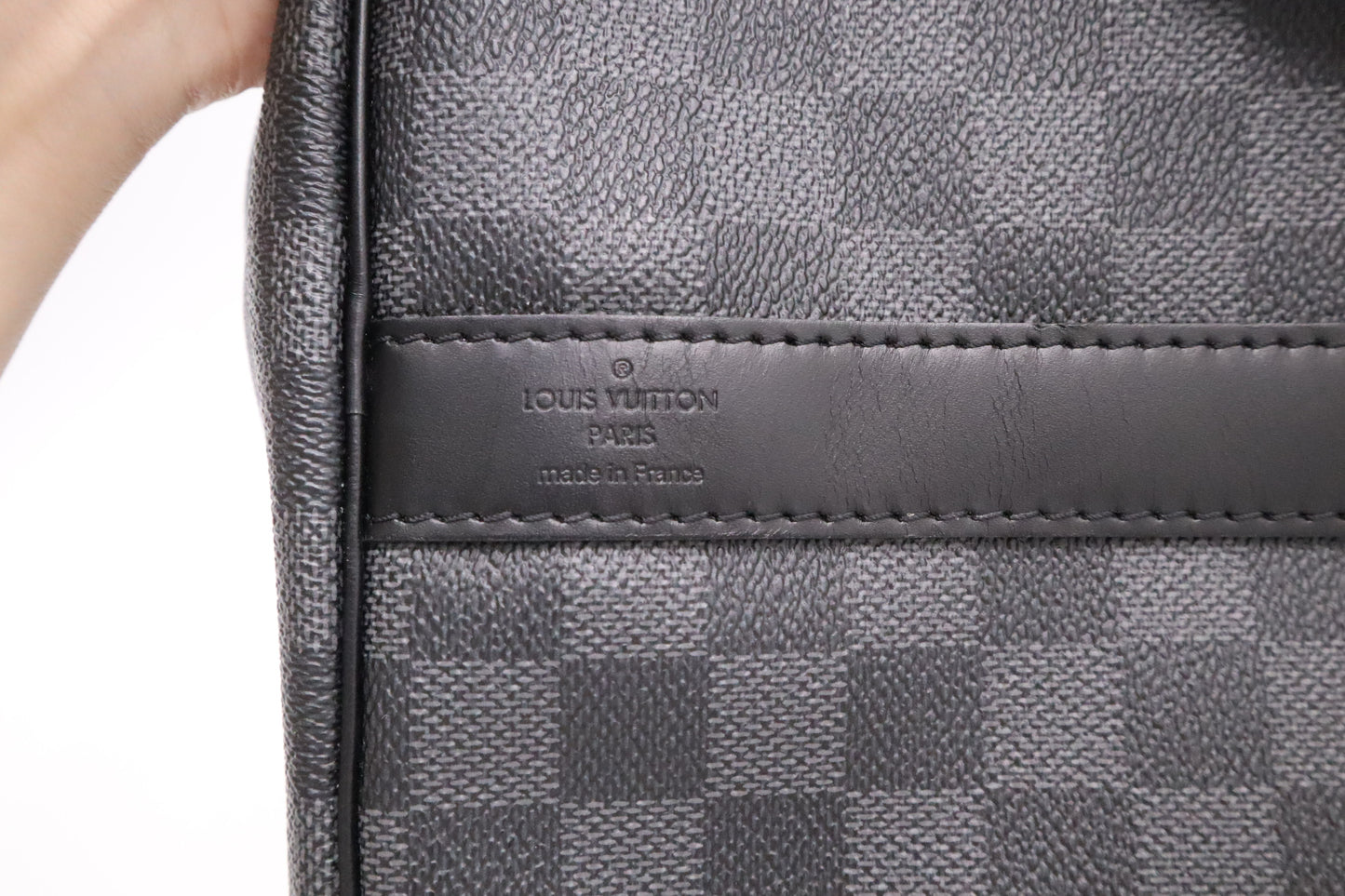 Louis Vuitton Keepall 45 Bandouliere in Damier Graphite Canvas