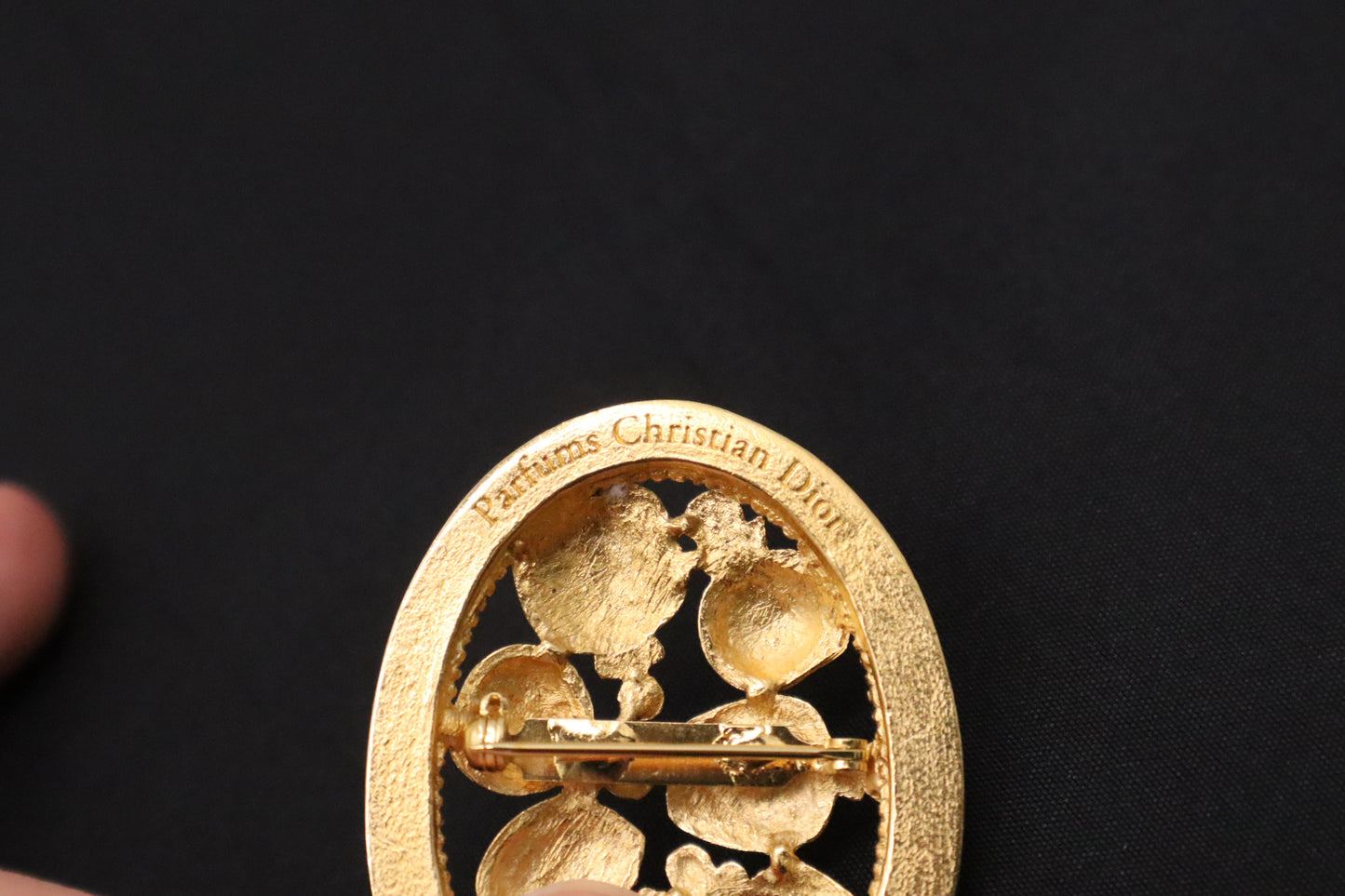 Dior Perfume Motif Brooch