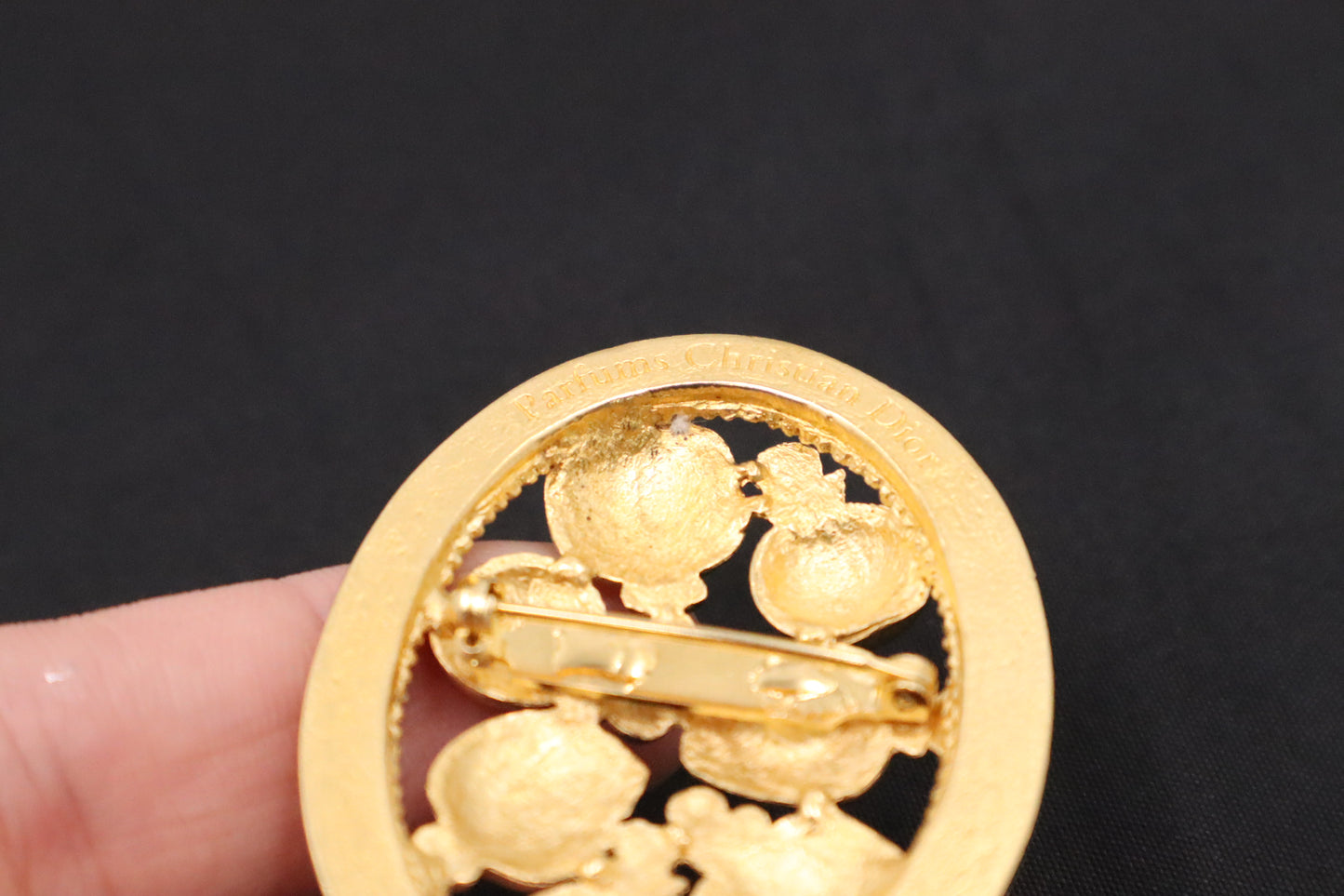 Dior Perfume Motif Brooch
