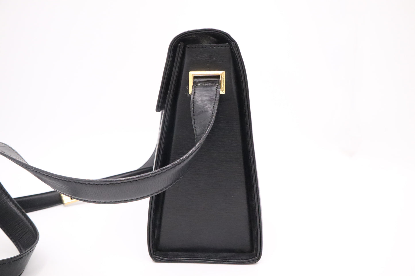 Dior Shoulder Bag in Black Leather