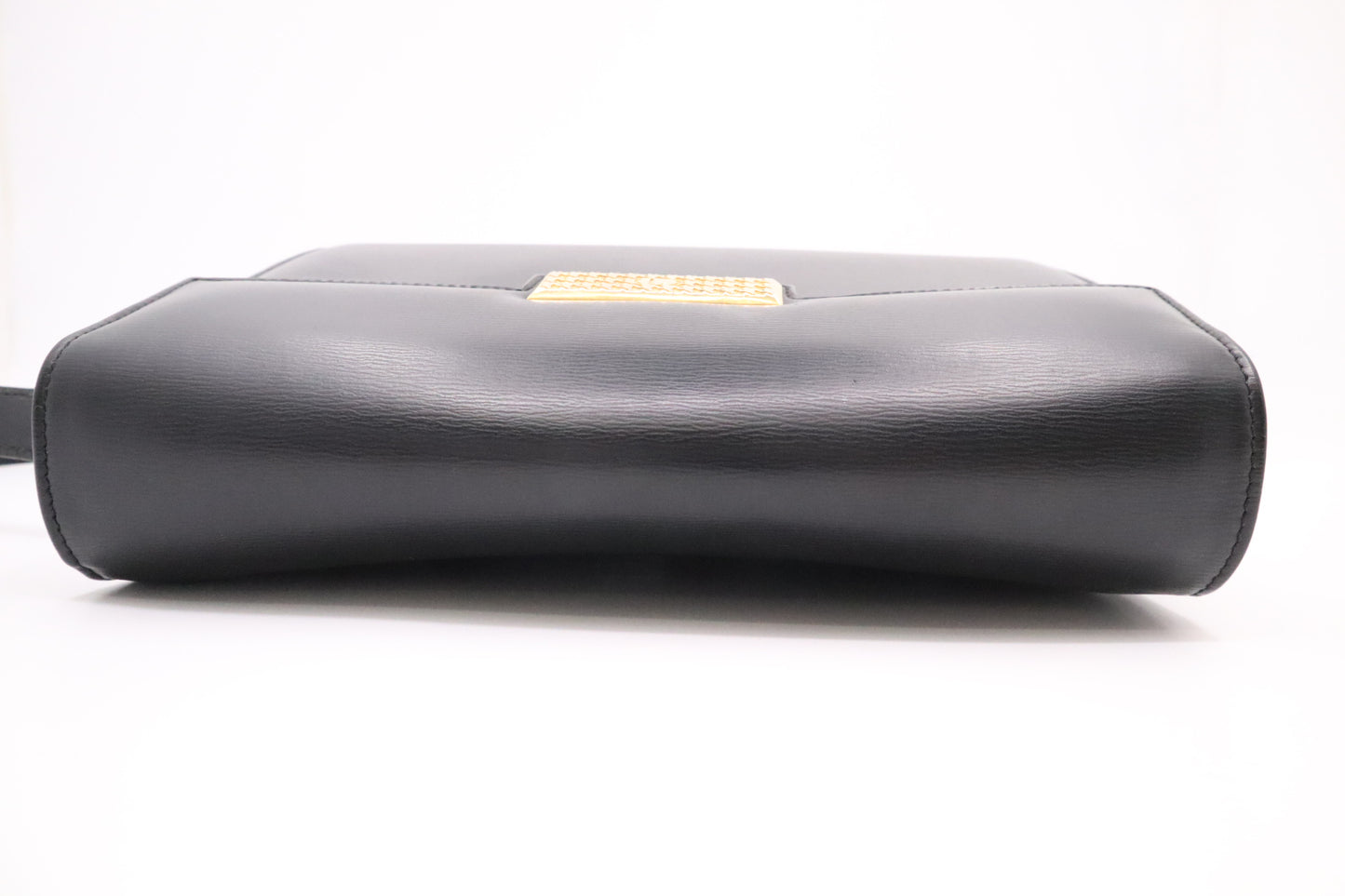 Dior Shoulder Bag in Black Leather