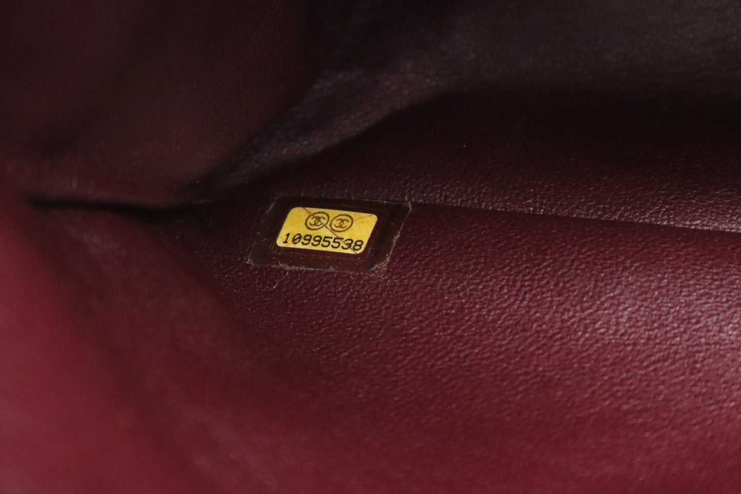 Chanel 2.55 Large Patent Flap in Black Matelasse Leather