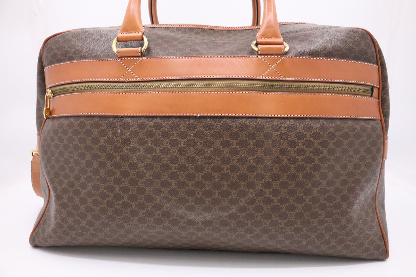 Celine Travel Bag in Macadam Canvas