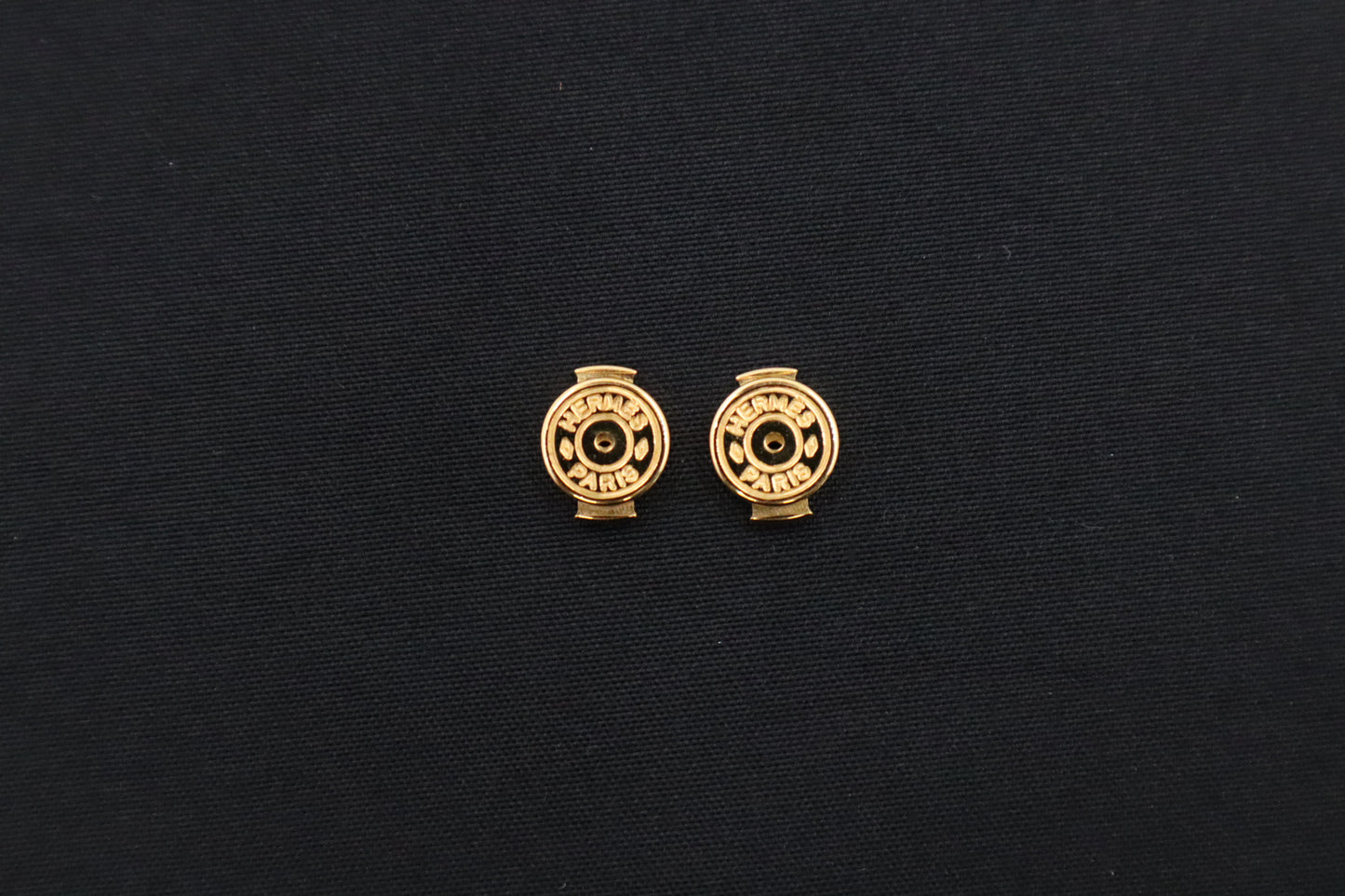 Hermes H Cube Earrings in White