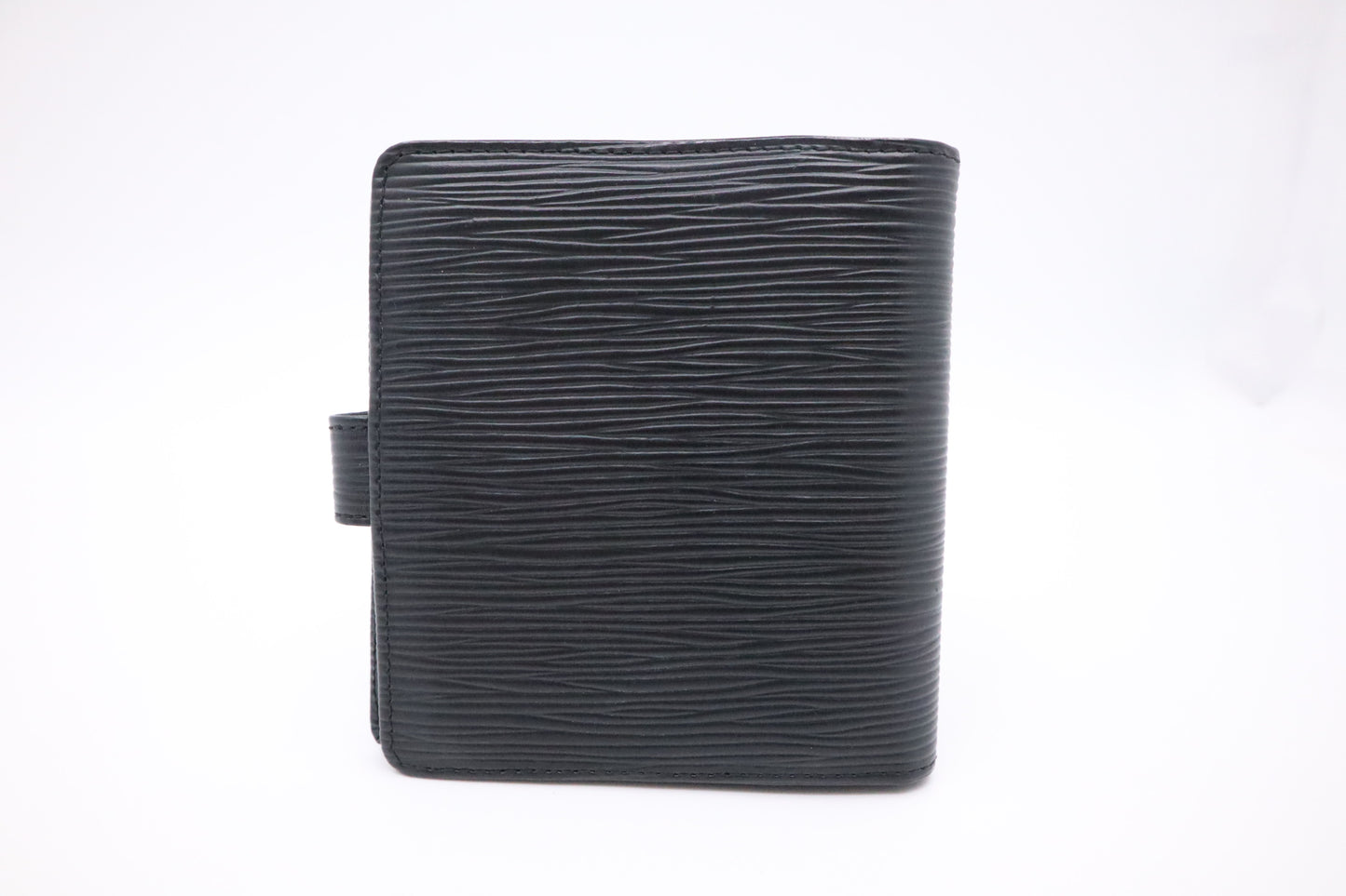 Louis Vuitton Compact Wallet in Black Epi Leather