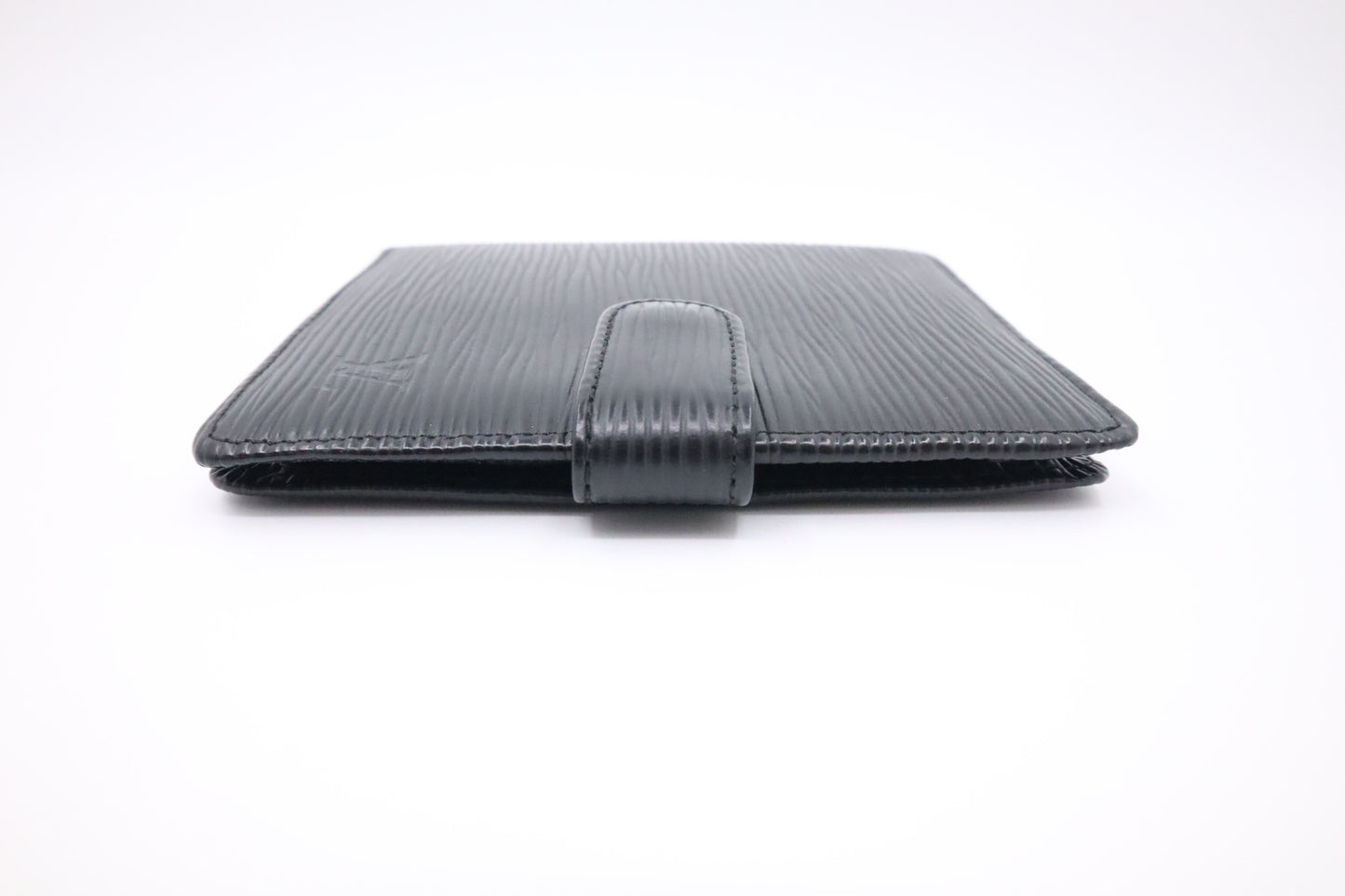 Louis Vuitton Compact Wallet in Black Epi Leather