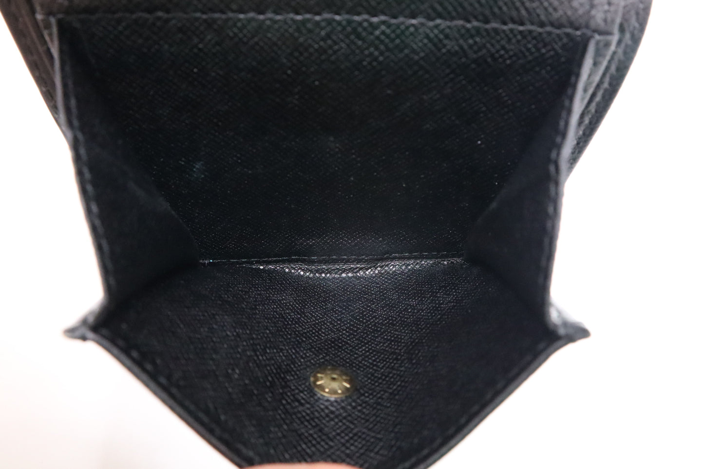 Louis Vuitton Compact Wallet in Black Epi Leather