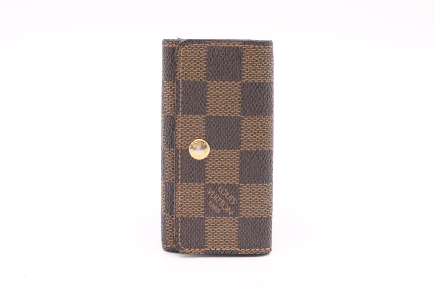 Louis Vuitton Key Case in Damier Ebene Canvas