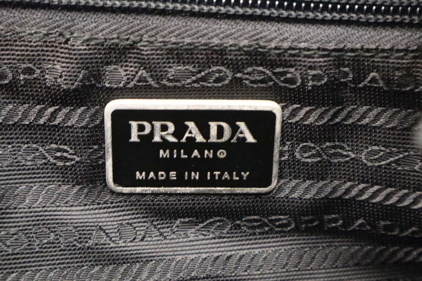 Prada Backpack in Black Vela Nylon