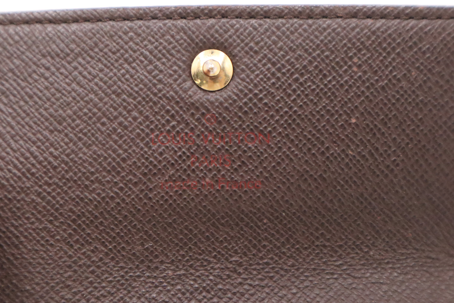 Louis Vuitton Key Case in Damier Ebene Canvas