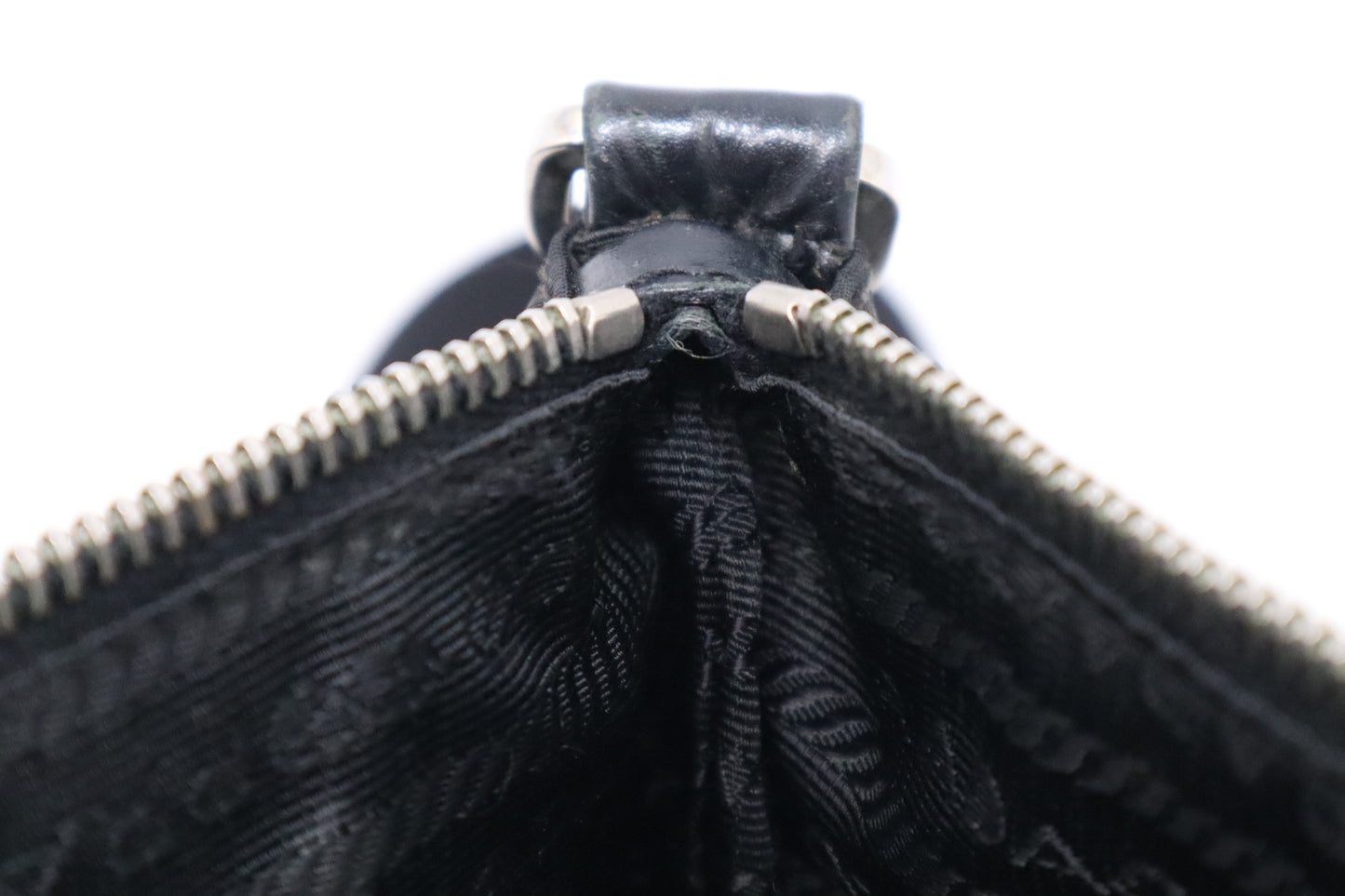 Prada Square Crossbody in Black Nylon