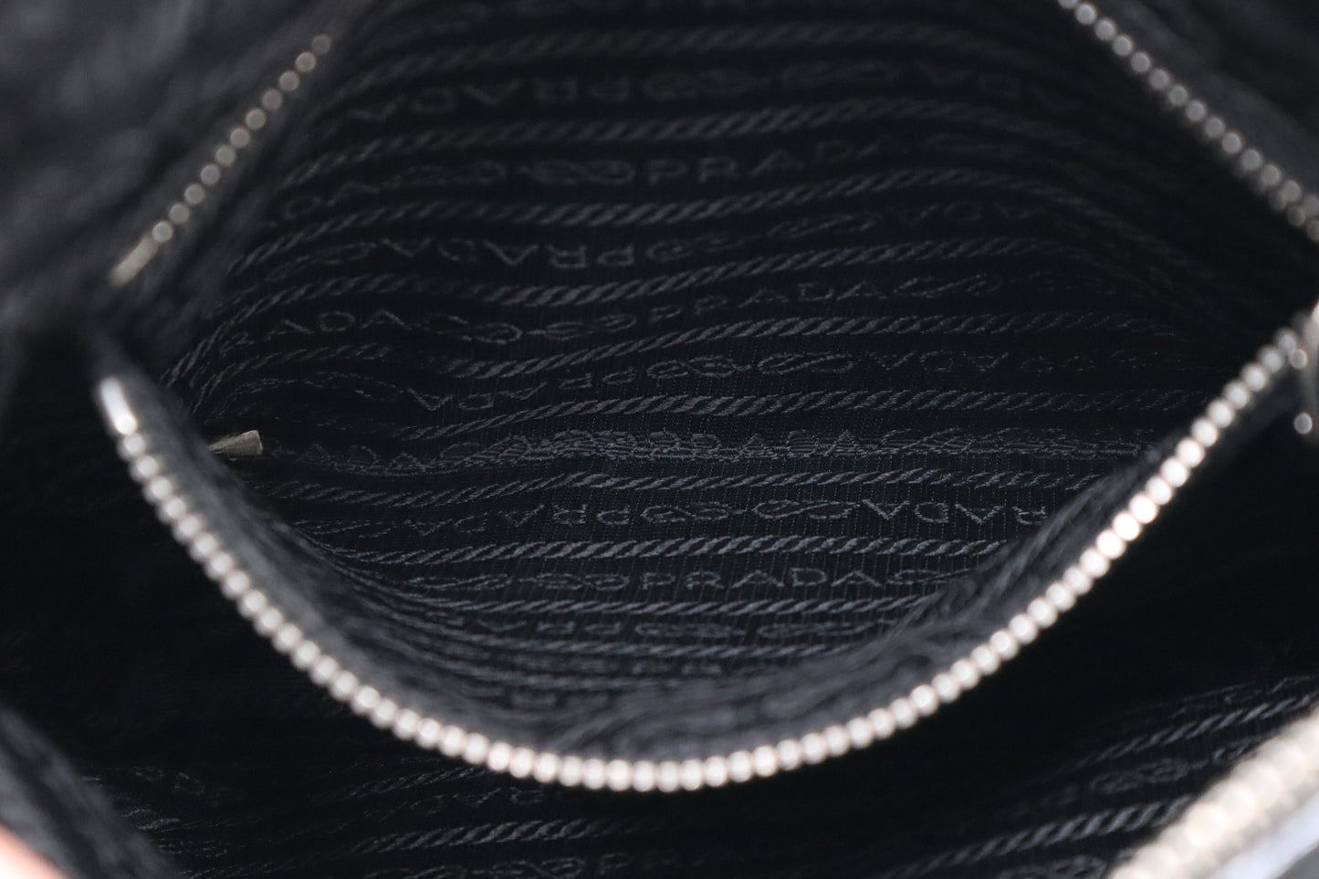 Prada Square Crossbody in Black Nylon