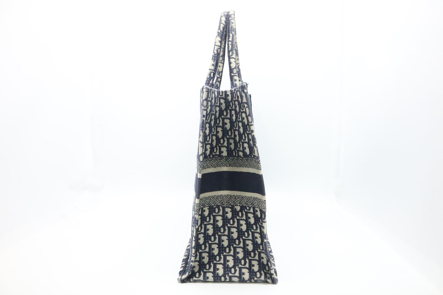 Dior Large Book Tote in Blue Oblique Canvas