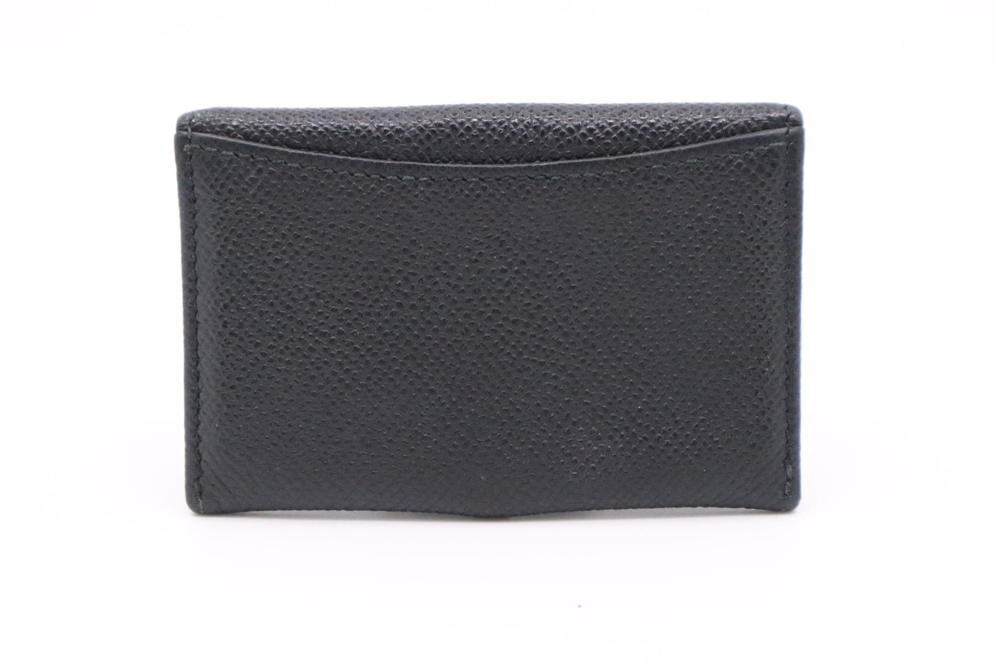 Bvlgari Card Case in Black Leather