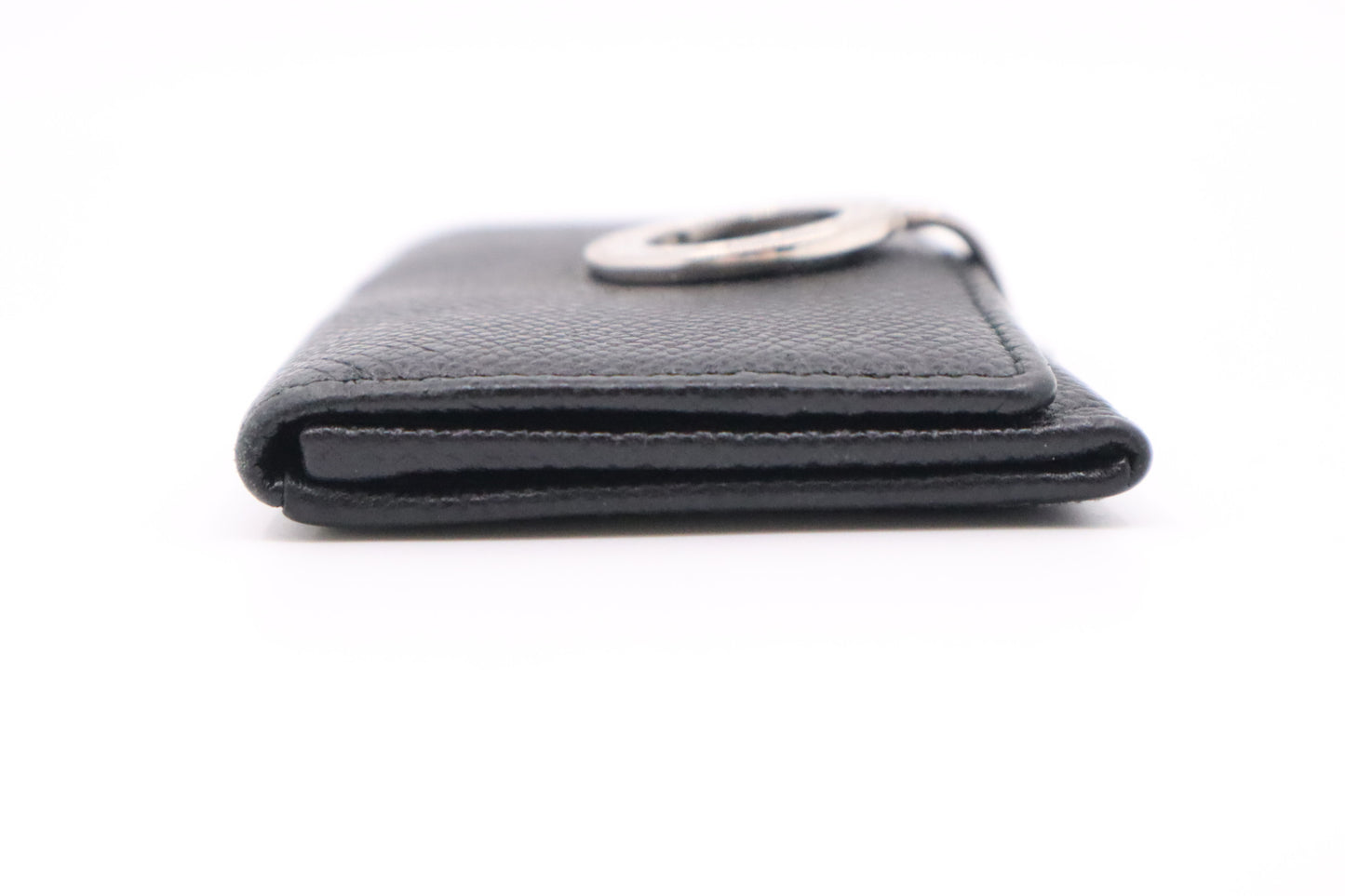 Bvlgari Card Case in Black Leather