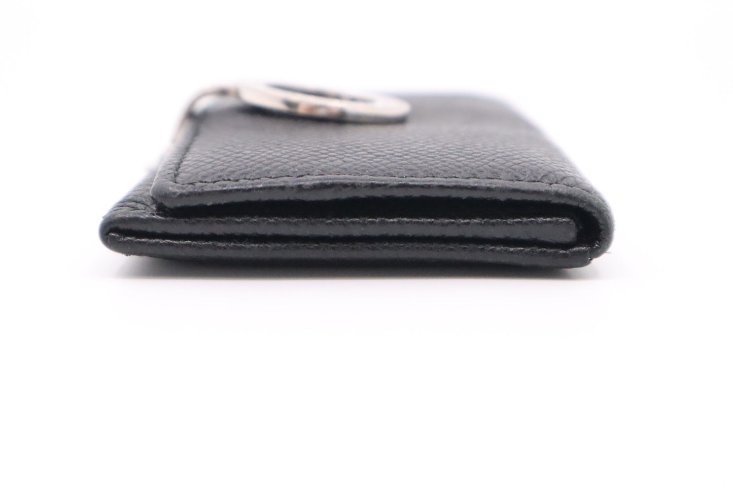 Bvlgari Card Case in Black Leather