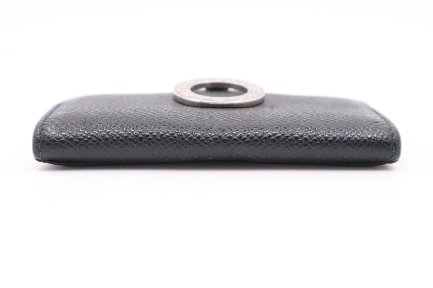 Bvlgari Card Case in Black Leather