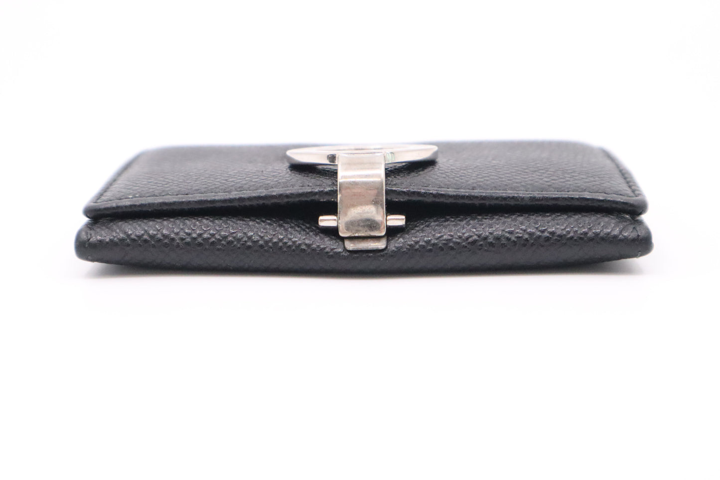 Bvlgari Card Case in Black Leather