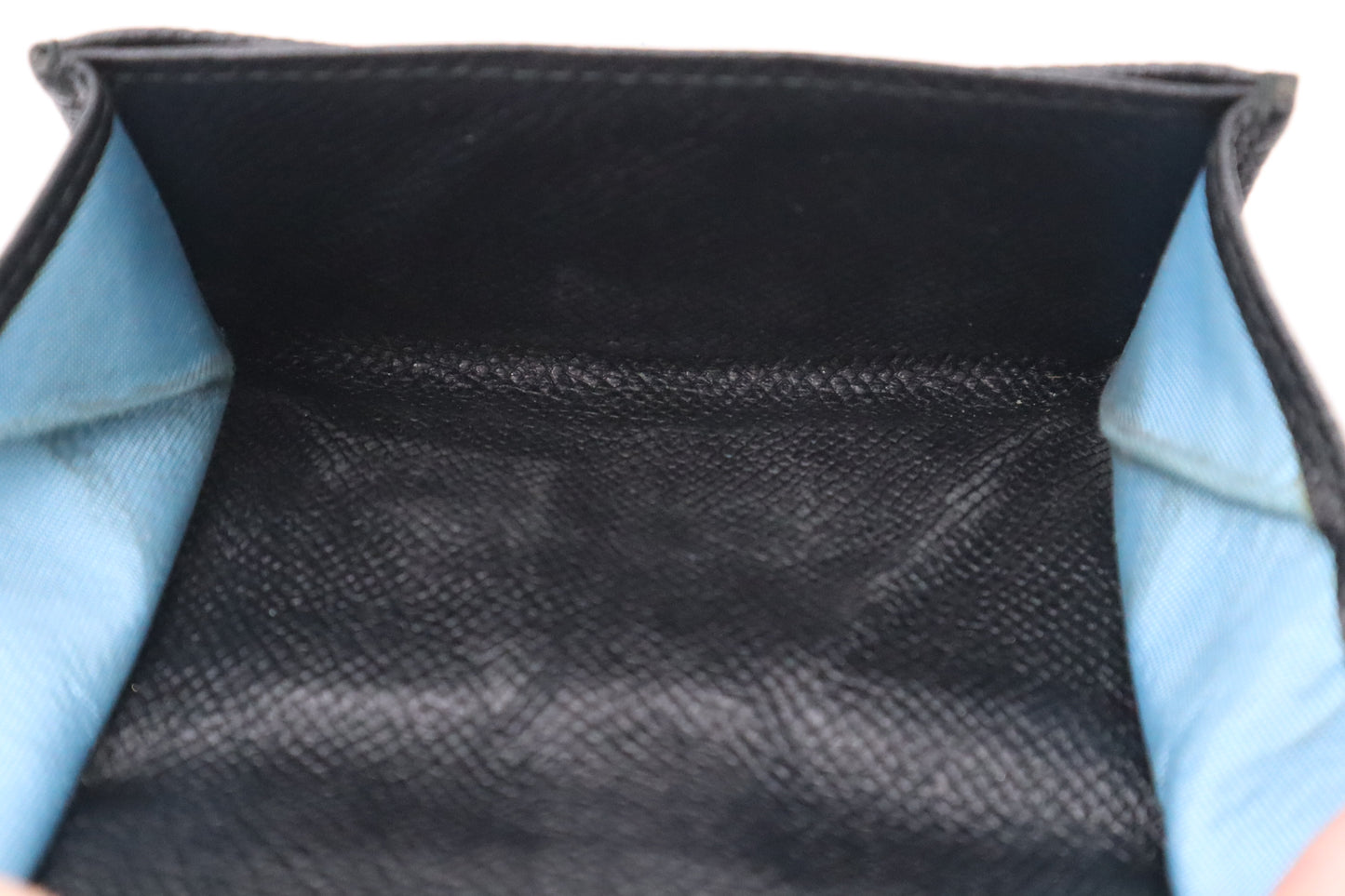 Bvlgari Card Case in Black Leather