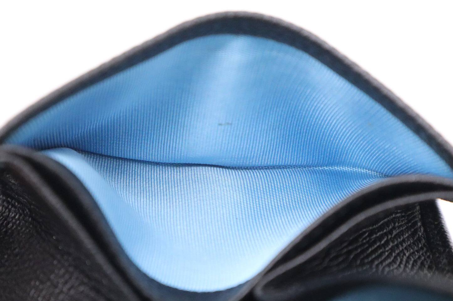 Bvlgari Card Case in Black Leather