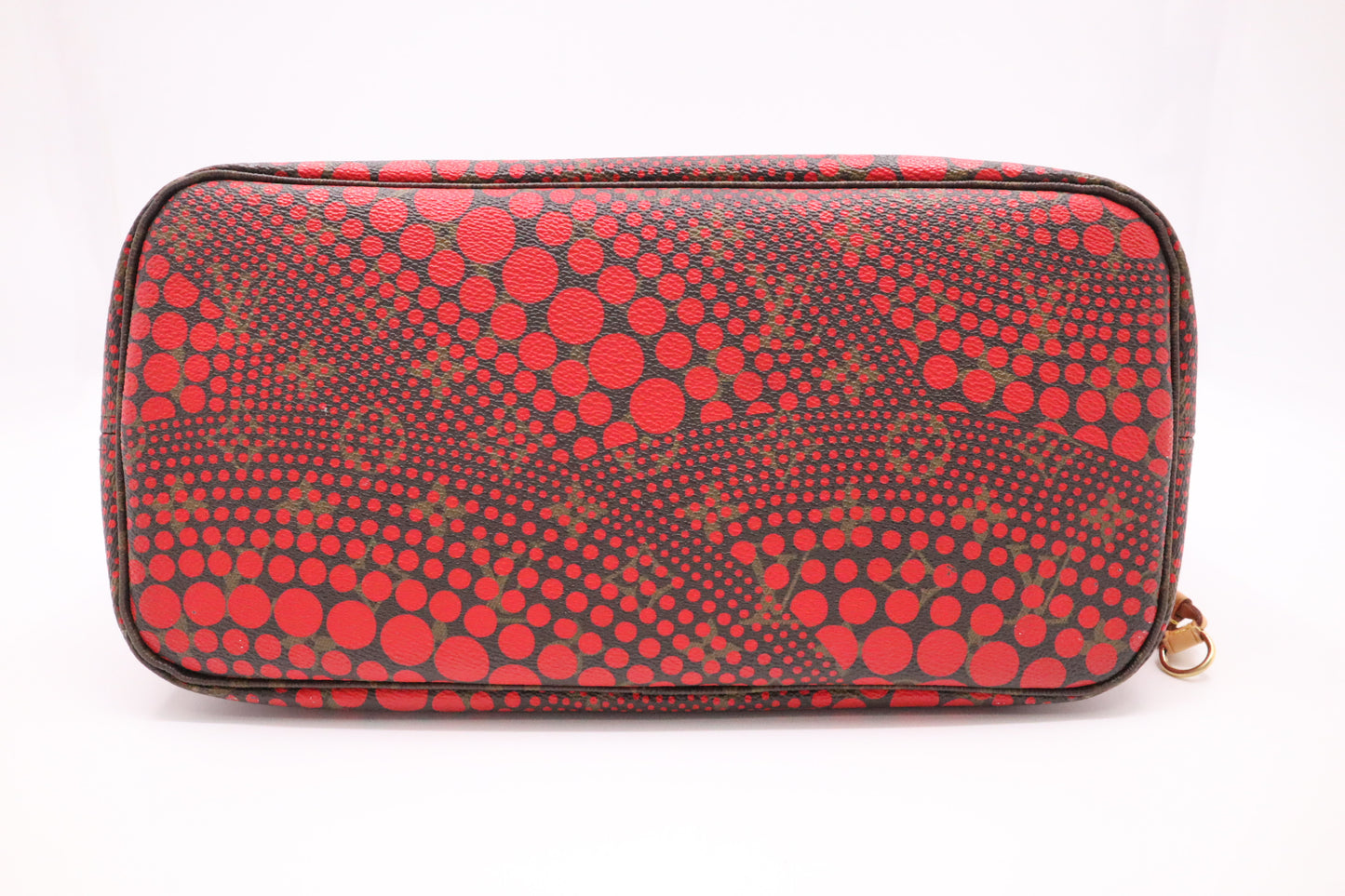 Louis Vuitton x Yayoi Kusama Rouge Neverfull MM in Monogram Waves Canvas