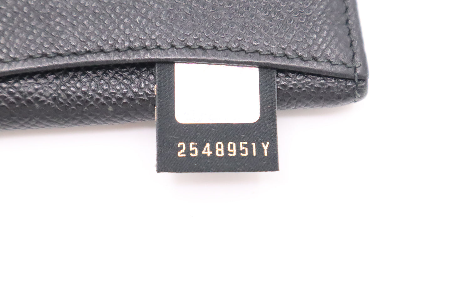 Bvlgari Card Case in Black Leather