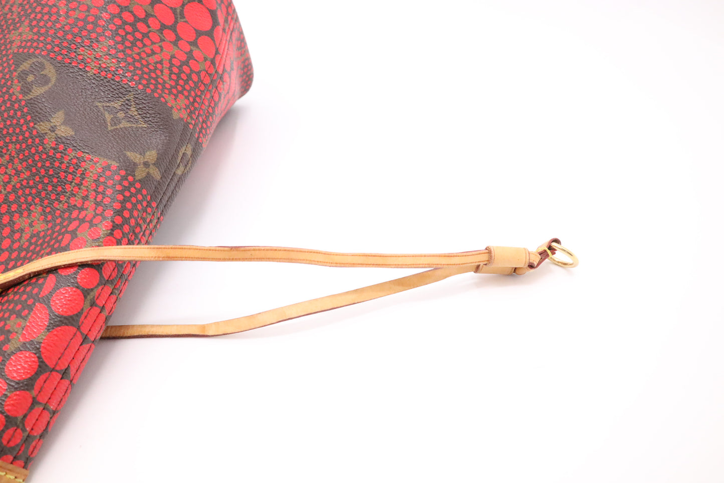 Louis Vuitton x Yayoi Kusama Rouge Neverfull MM in Monogram Waves Canvas