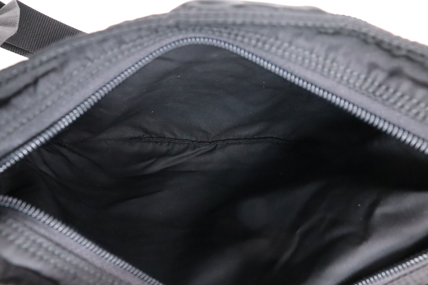 Prada Flat Crossbody in Black Nylon
