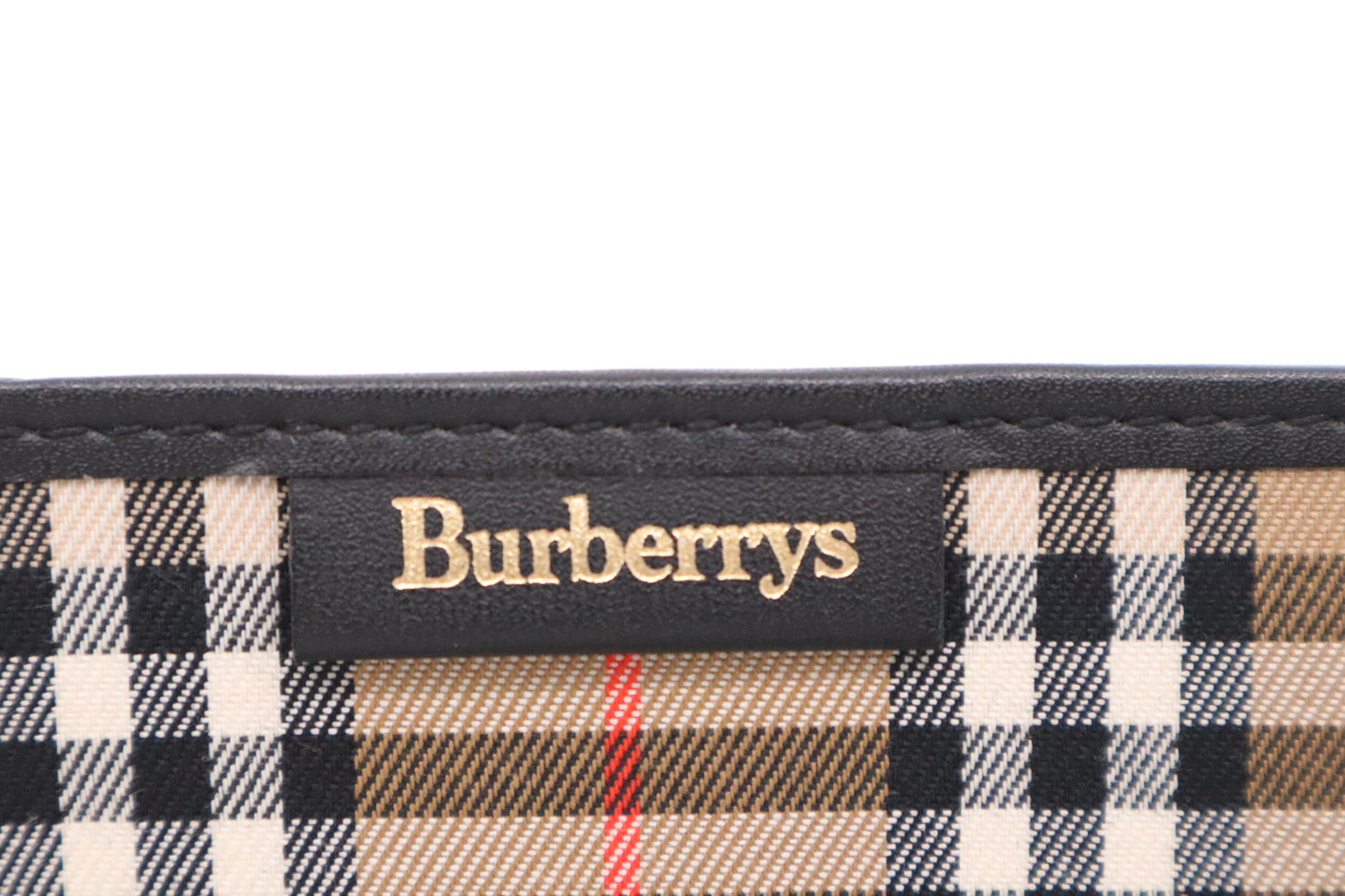 Burberry Agenda in Brown Check Canvas