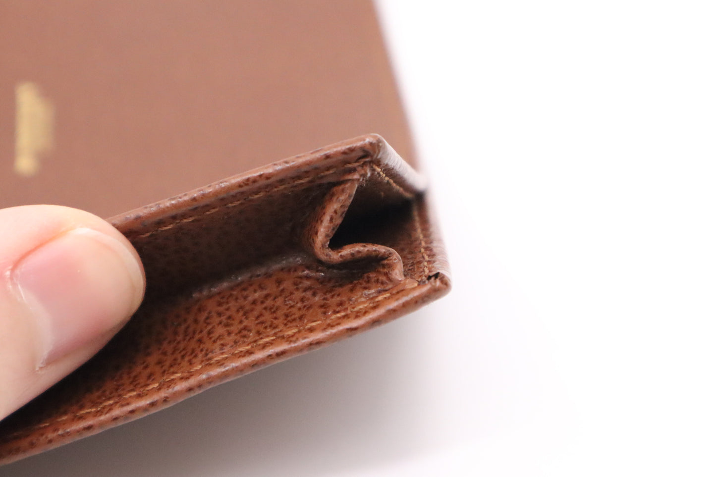 Burberry Bifold Wallet in Brown Leather