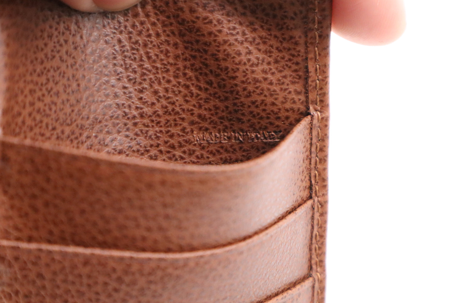 Burberry Bifold Wallet in Brown Leather