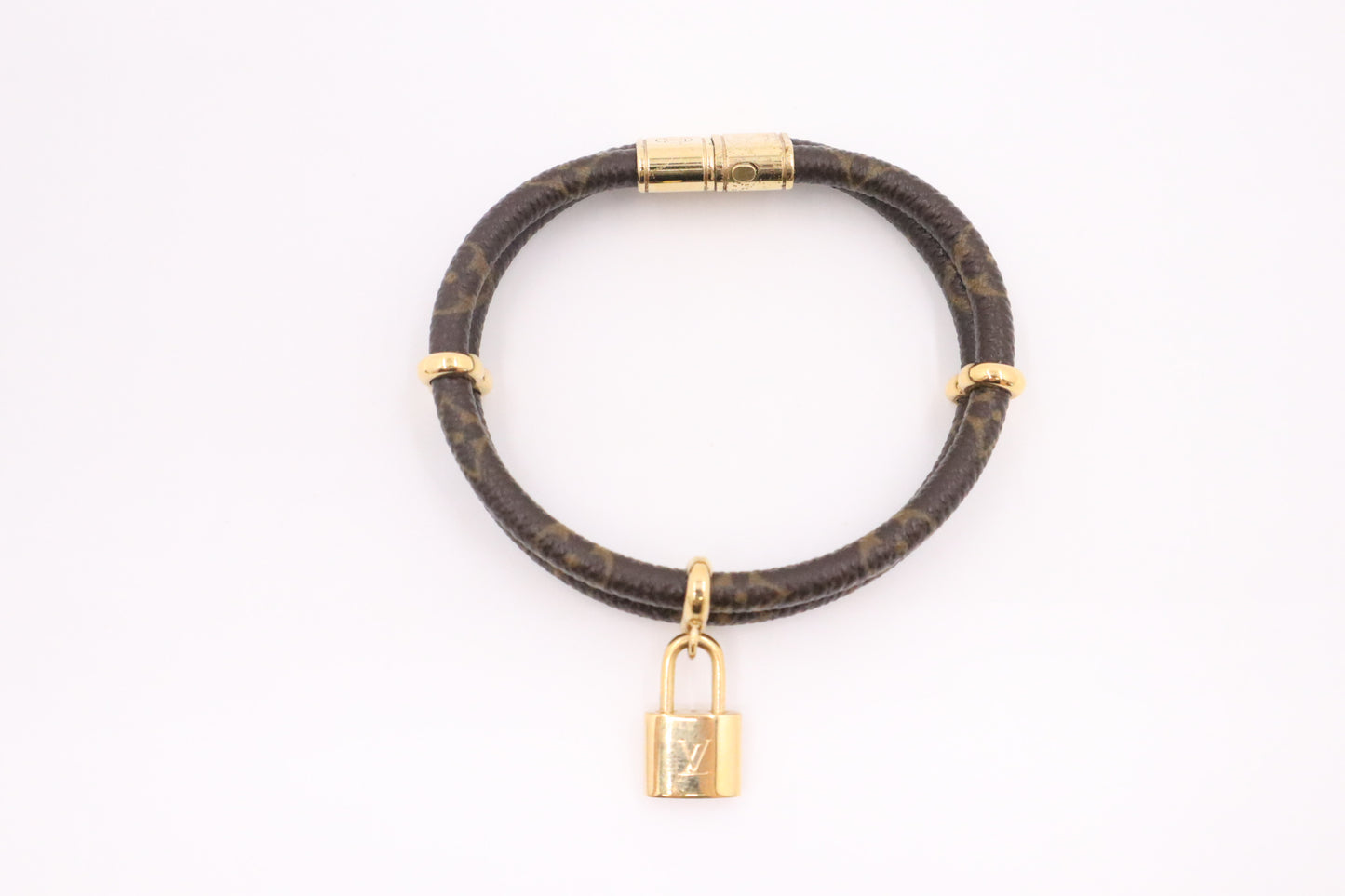 Louis Vuitton Keep It Twice Bracelet in Monogram Canvas
