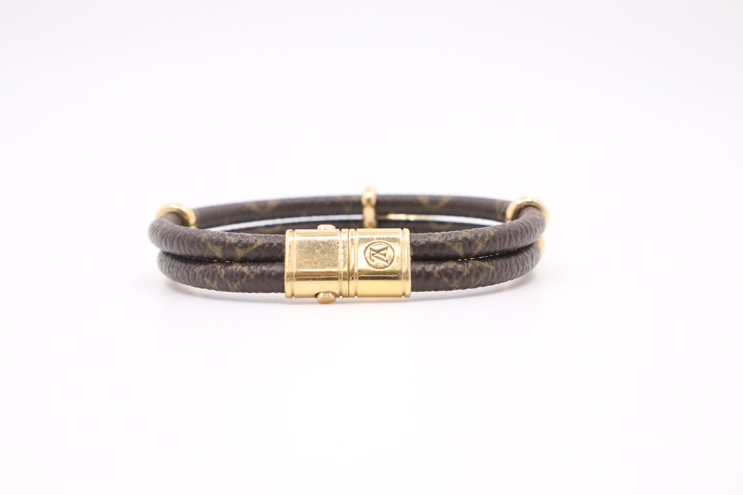 Louis Vuitton Keep It Twice Bracelet in Monogram Canvas