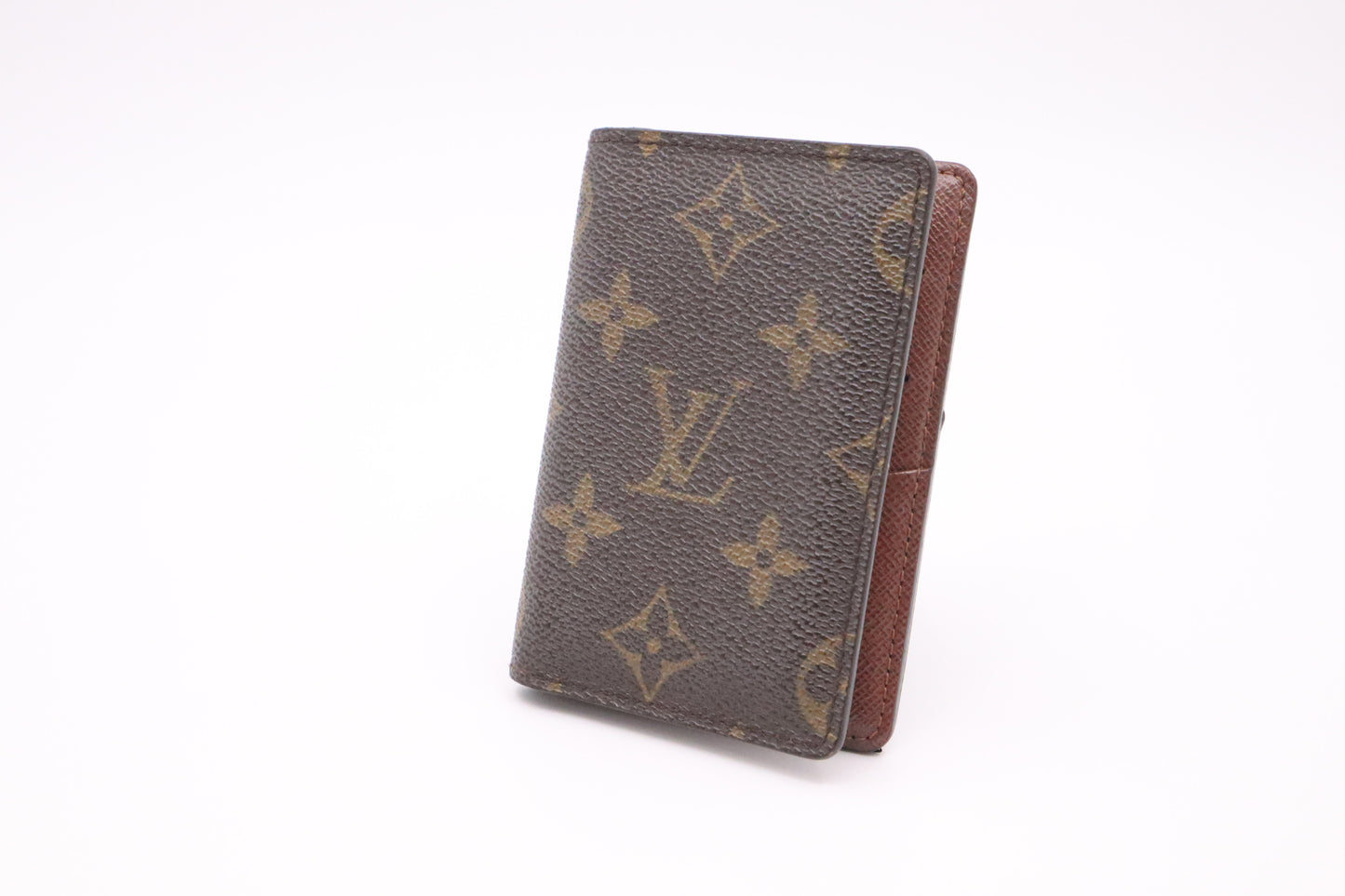 Louis Vuitton Porte Cartes Pass Vertical Card Holder in Monogram
