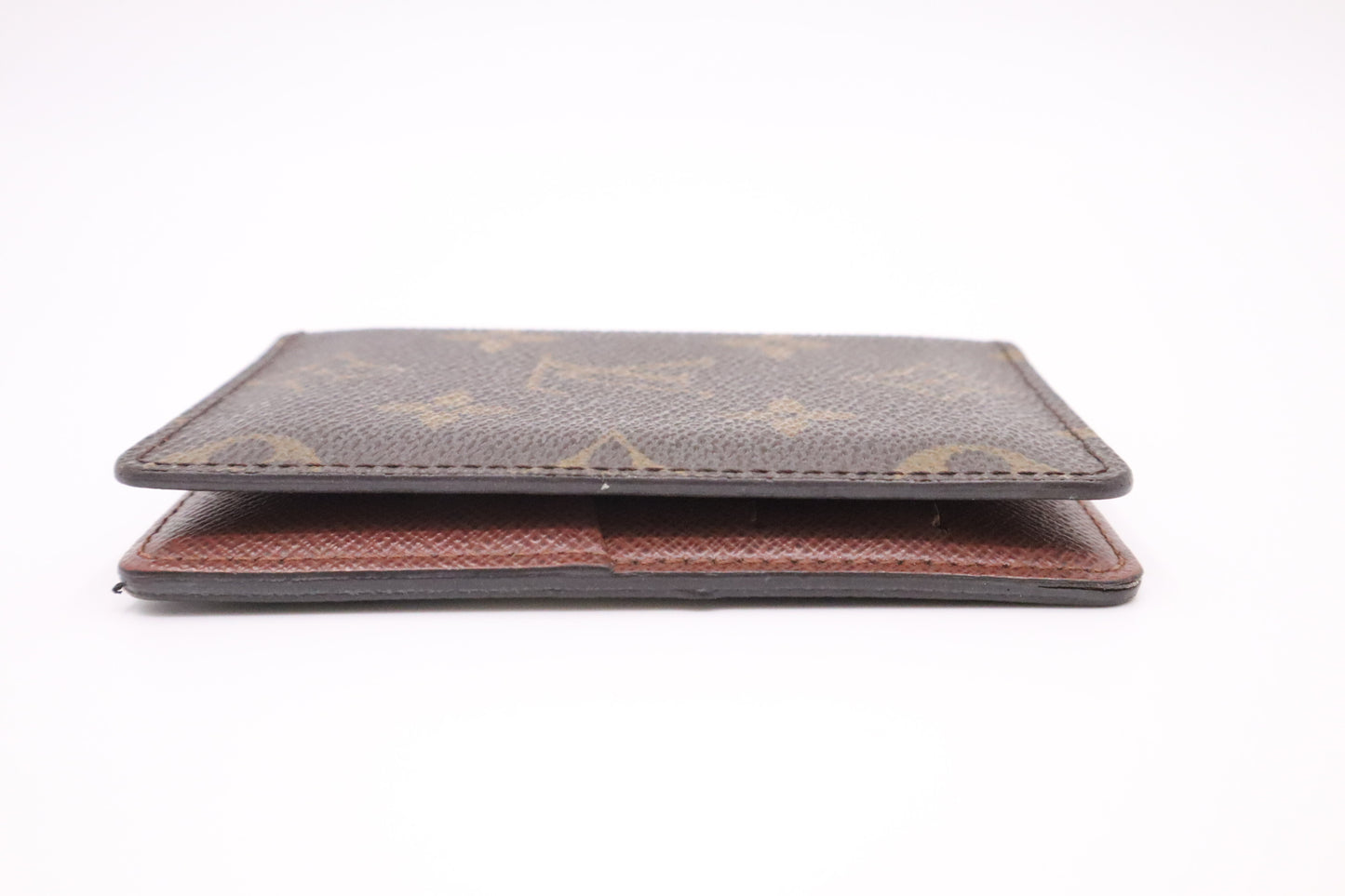 Louis Vuitton Porte Cartes Pass Vertical Card Holder in Monogram