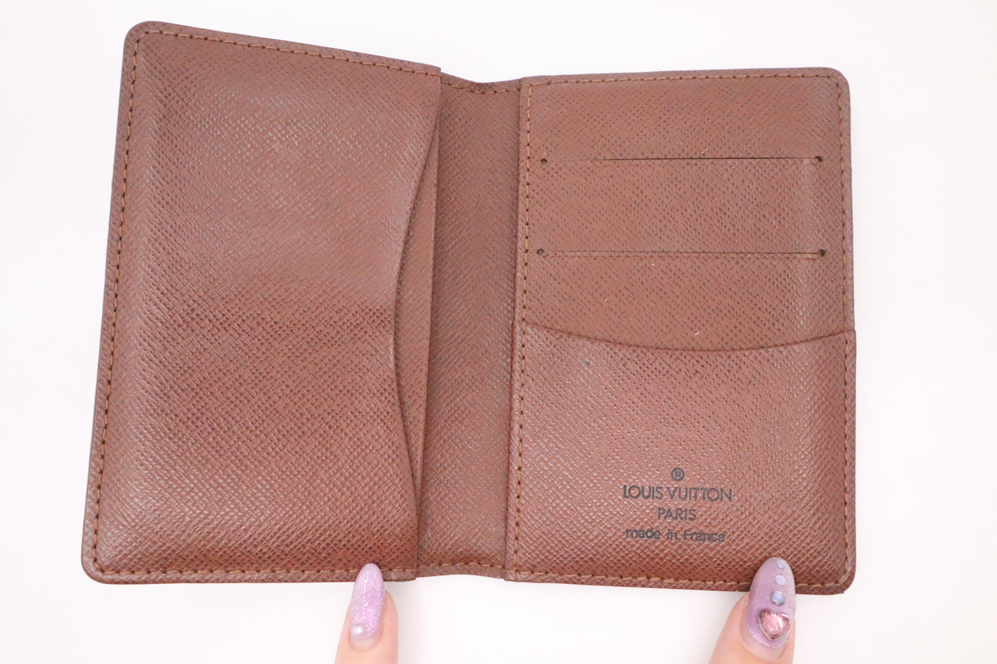 Louis Vuitton Porte Cartes Pass Vertical Card Holder in Monogram