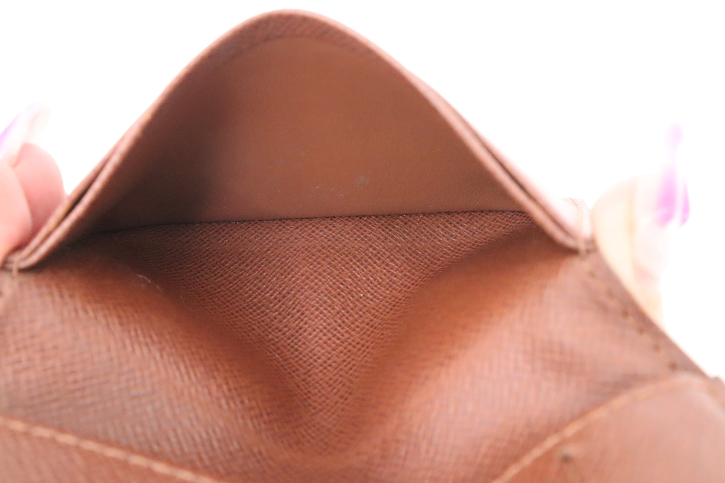 Louis Vuitton Porte Cartes Pass Vertical Card Holder in Monogram