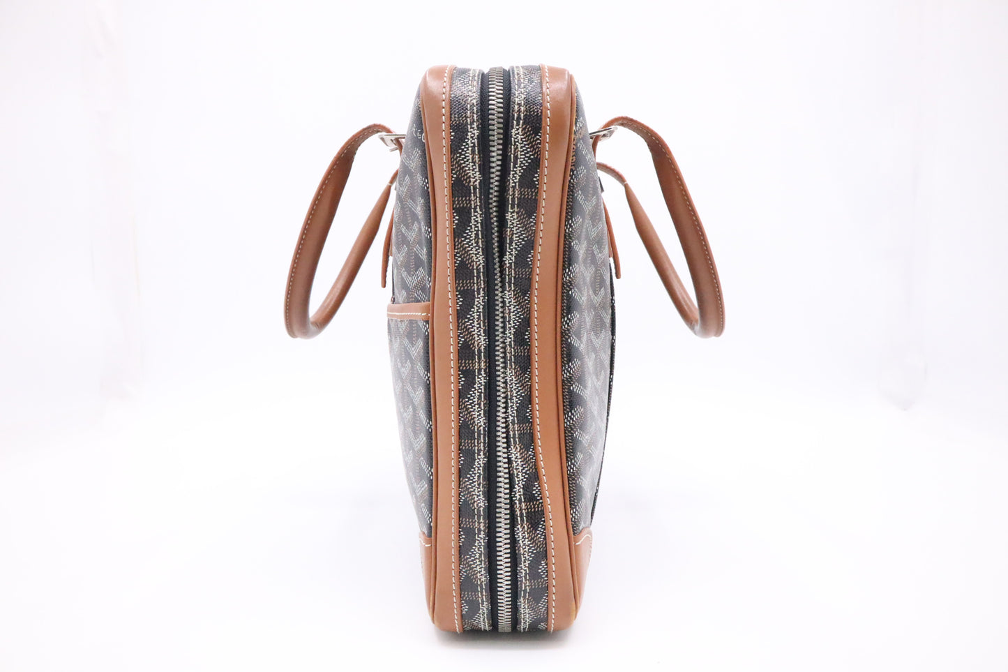 Goyard Ambassade in Black and Brown Goyardine Canvas