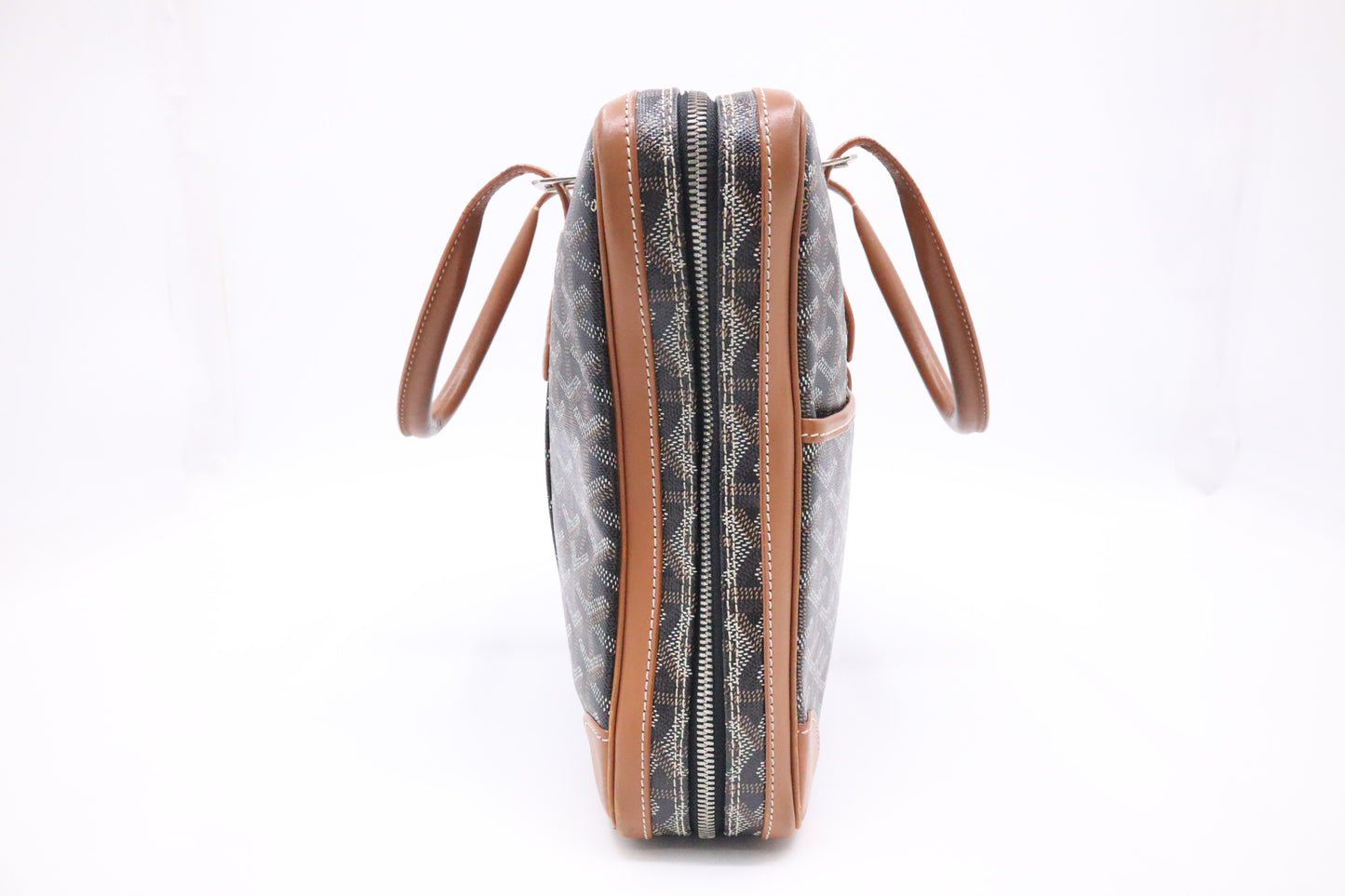 Goyard Ambassade in Black and Brown Goyardine Canvas