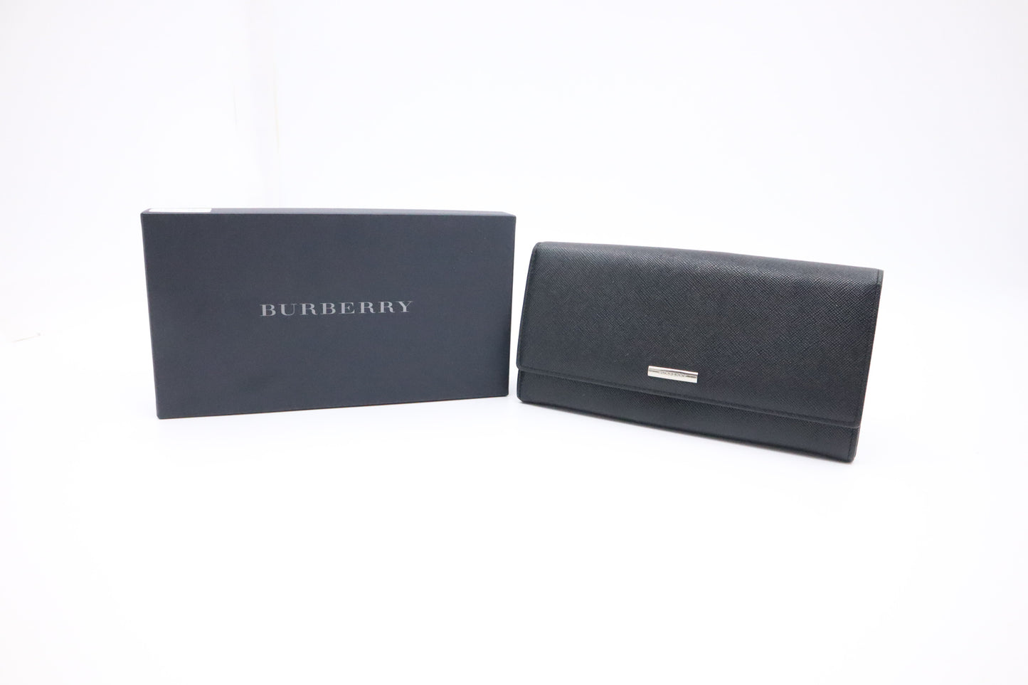 Burberry Wallet in Black Leather