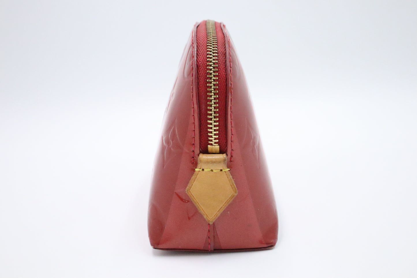 Louis Vuitton Pochette Cosmetique in Red and Pomme D'Amour Vernis