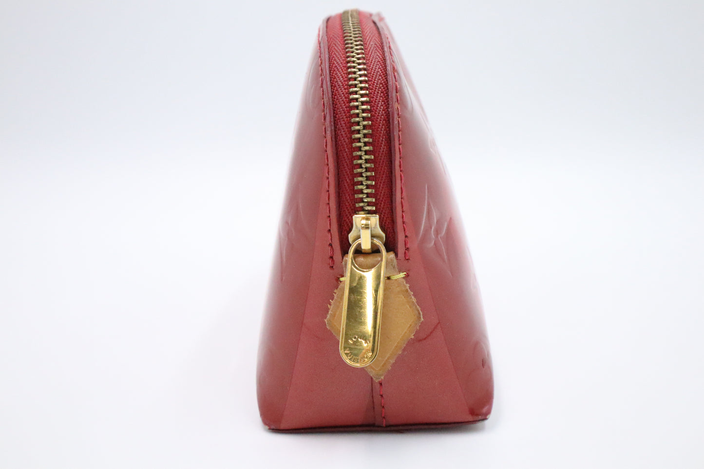 Louis Vuitton Pochette Cosmetique in Red and Pomme D'Amour Vernis